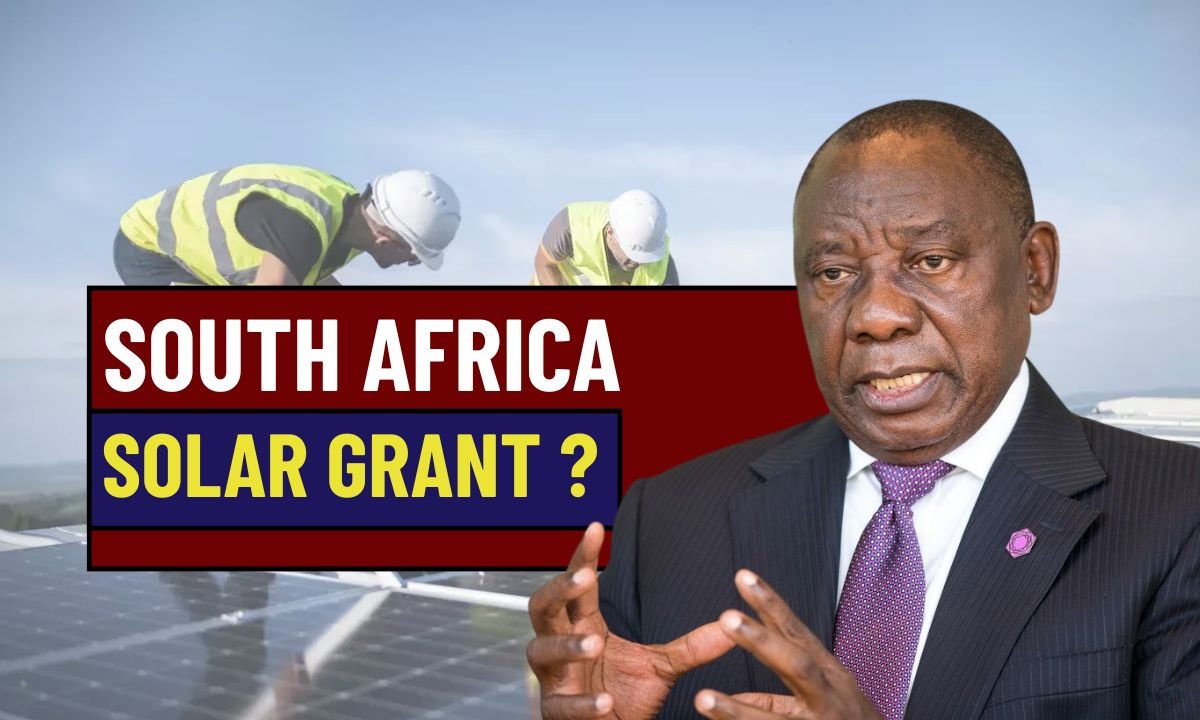 South Africa R10,000 Solar Grant